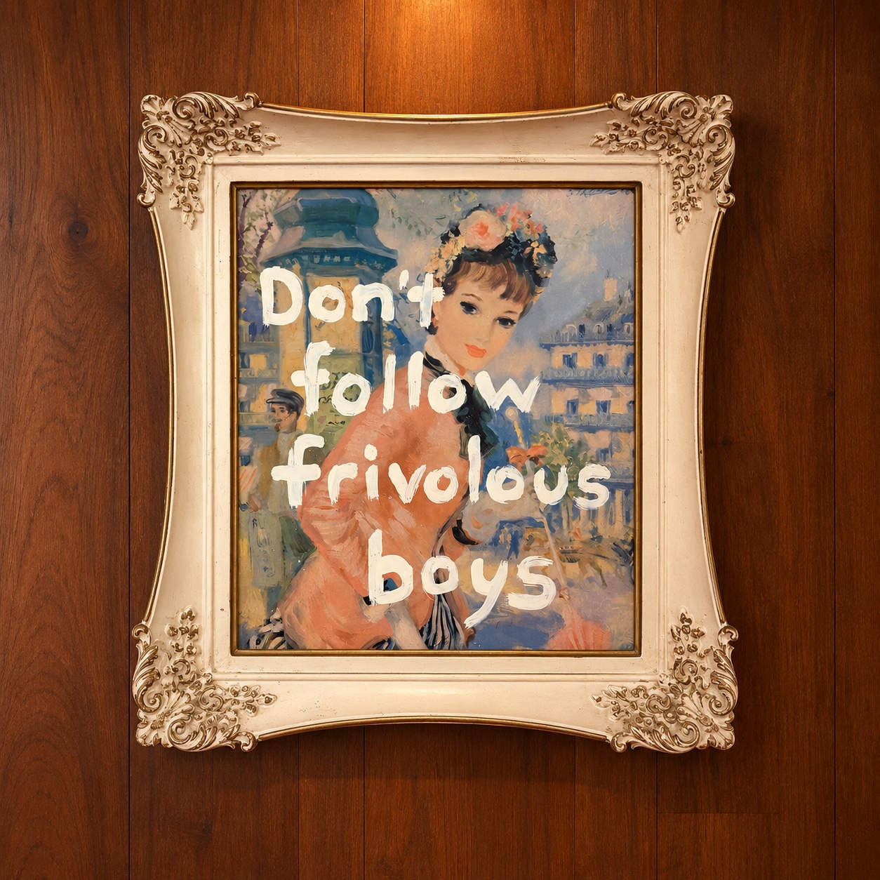 Frivolous — original artwork by Connie Yang
