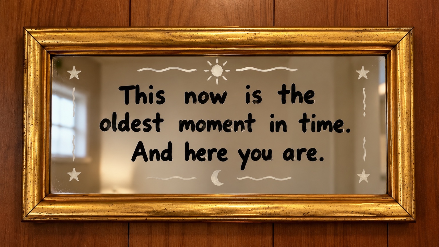 The Oldest Moment in Time — original artwork by Connie Yang